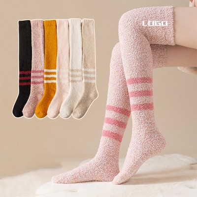 Coral Plush Socks